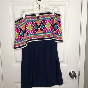 Alice & Trixie navy multicolor dress